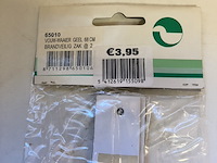 3 x vouwwaaier geel 68cm retour uit verkoop - afbeelding 5 van  7