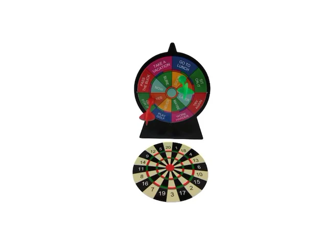 3 xmagnetisch dartspel beslissingsmaker en pennenbakje in een - afbeelding 2 van  3