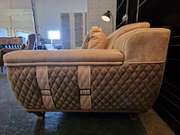 3-zits + 2-zits bank chesterfield, dareton, beige - afbeelding 5 van  10