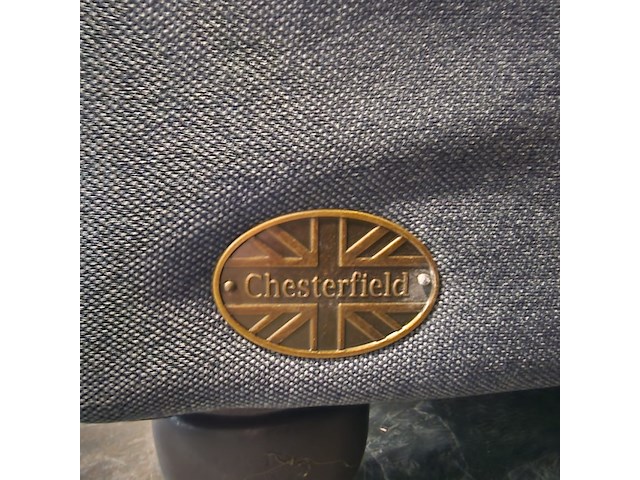 3-zits bank, chesterfield, bahama, blauw - afbeelding 5 van  11