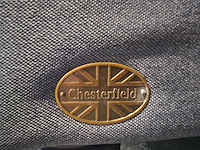 3-zits bank, chesterfield, bahama, blauw - afbeelding 5 van  11