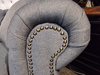 3-zits bank, chesterfield, bahama, blauw - afbeelding 11 van  11