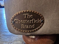 3-zits bank chesterfield, basic luxe , grijs - afbeelding 4 van  6