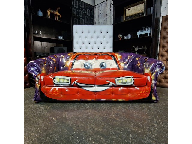 3-zits bank chesterfield, devon, meerkleurig - afbeelding 8 van  8