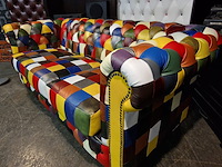 3-zits bank chesterfield, kameleon, meerkleurig - afbeelding 2 van  7
