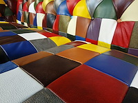 3-zits bank chesterfield, kameleon, meerkleurig - afbeelding 4 van  7