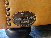 3-zits bank chesterfield, stamford, bruin - afbeelding 5 van  8