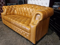 3-zits bank chesterfield, stamford, oranje - afbeelding 2 van  7