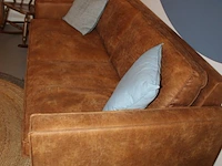 3-zits bankstel met twee extra kussens. afmeting 203 x 103 x 80 cm. - afbeelding 2 van  3