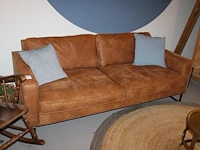 3-zits bankstel met twee extra kussens. afmeting 203 x 103 x 80 cm. - afbeelding 3 van  3