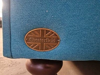 3-zitsbank chesterfield, bahama, blauw - afbeelding 6 van  9