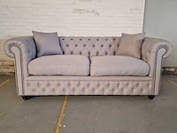 3-zitsbank chesterfield, bahama, grijs - afbeelding 6 van  8