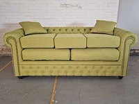 3-zitsbank chesterfield, bahama, groen - afbeelding 10 van  10