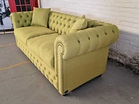 3-zitsbank chesterfield, bahama, groen - afbeelding 7 van  10