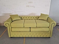 3-zitsbank chesterfield, bahama, groen - afbeelding 8 van  10