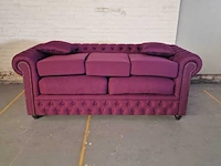 3-zitsbank chesterfield, bahama, roze - afbeelding 5 van  6