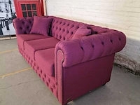 3-zitsbank chesterfield, bahama, roze - afbeelding 6 van  6