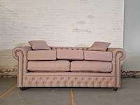 3-zitsbank chesterfield, bahama, roze - afbeelding 3 van  9