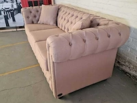 3-zitsbank chesterfield, bahama, roze - afbeelding 9 van  9