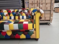 3-zitsbank chesterfield, brighton, meerkleurig - afbeelding 2 van  4