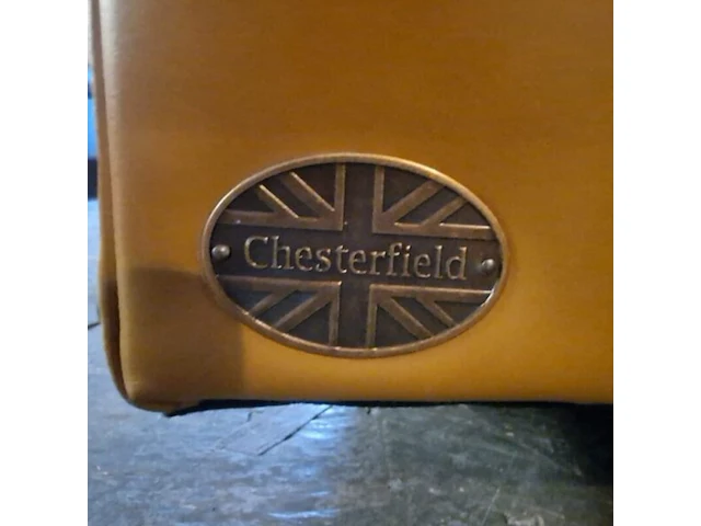 3-zitsbank chesterfield, cresswell, geel - afbeelding 5 van  5