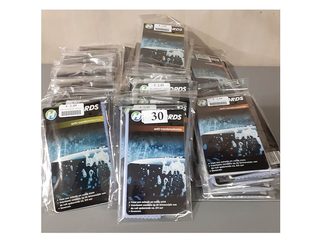 30 doos vol halforts anti condensdoekjes - afbeelding 3 van  3
