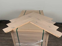 30 m2 parket eiken visgraat mutliplank - 750 x 130 x 14 mm - afbeelding 3 van  4