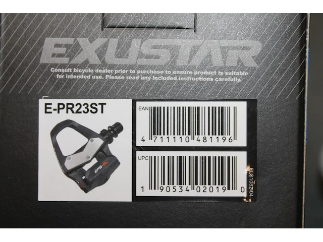 30 sets fietspedalen exustar e-pr23st in doos. - afbeelding 2 van  2