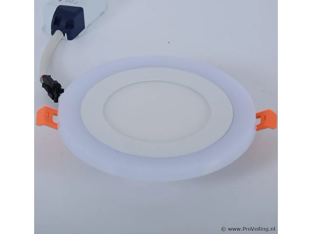 30 x tweekleurig led-paneel – wit / koud wit – 6w (3w + 3w) – aan/uit – binnen – smd – 100 mm - afbeelding 4 van  5