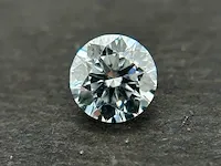 3.00 carat genuine round brilliant shape (certified) - afbeelding 1 van  3