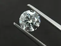 3.00 carat genuine round brilliant shape (certified) - afbeelding 2 van  3