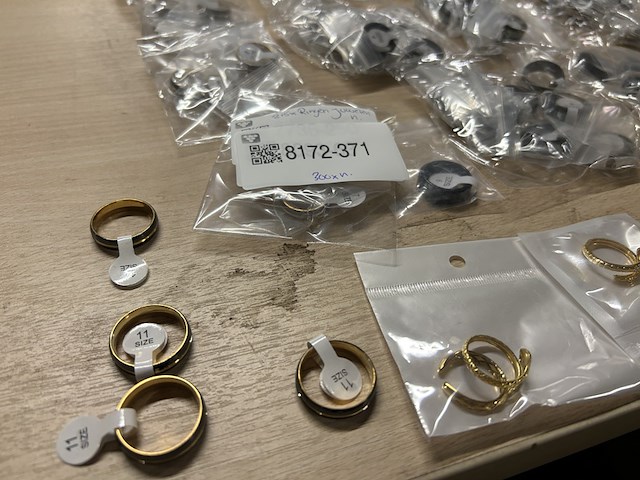 300x (online) voorraad juwelier - stainless steel ringen van hoge kwaliteit - afbeelding 2 van  7