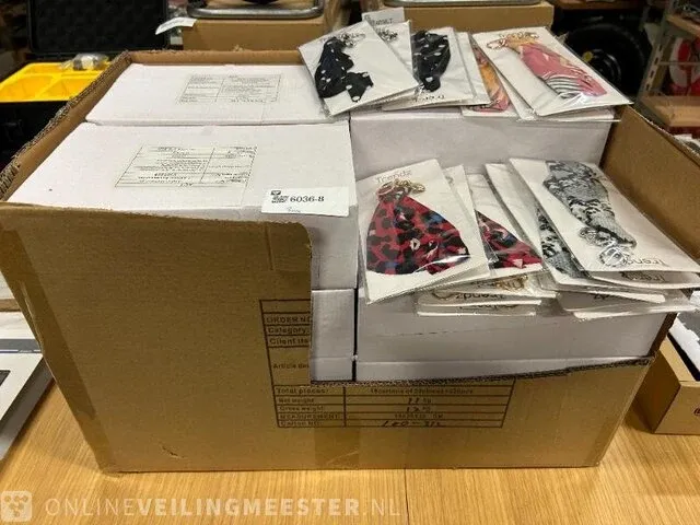 300x stoffen sleutelhanger trendz - afbeelding 3 van  10
