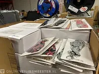 300x stoffen sleutelhanger trendz - afbeelding 4 van  10
