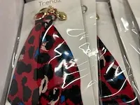300x stoffen sleutelhanger trendz - afbeelding 6 van  10