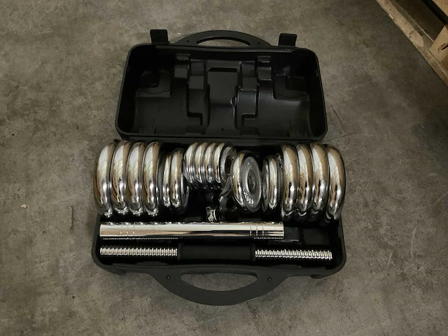 30kg dumbell set (5x) - afbeelding 1 van  5