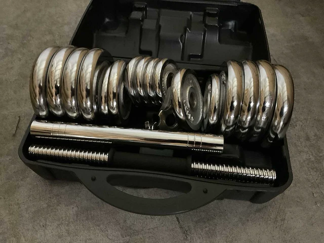 30kg dumbell set - afbeelding 2 van  5