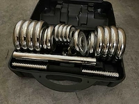 30kg dumbell set - afbeelding 2 van  5