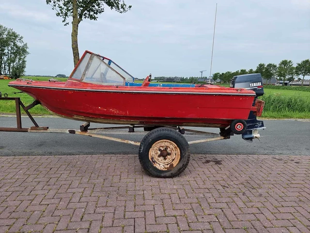 30pk speedboot met stalingstrailer - afbeelding 13 van  17