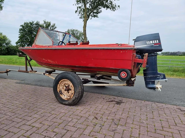 30pk speedboot met stalingstrailer - afbeelding 15 van  17