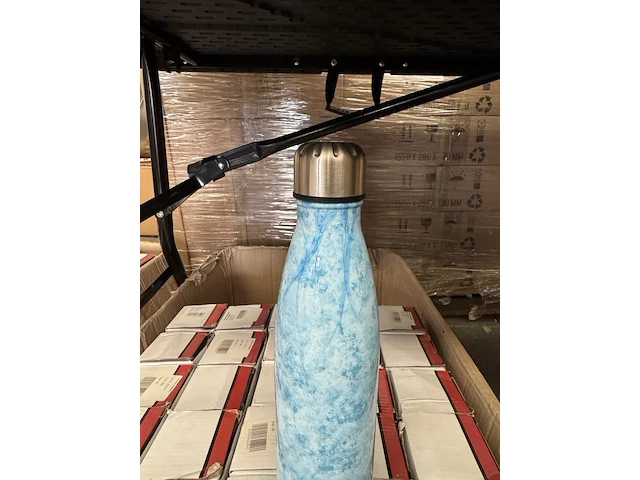 30x drinkfles, thermosfles 500 ml blauw - afbeelding 2 van  4