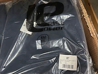 30x heren t-shirt met ronde hals en lange mouwen lower east - afbeelding 3 van  4