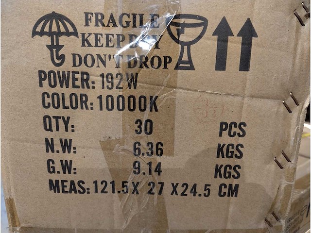 30x led batten 120cm - bt-1252 - afbeelding 7 van  15