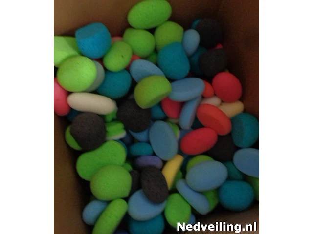 30x mixpartij badsponzen - afbeelding 1 van  5
