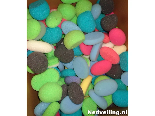 30x mixpartij badsponzen - afbeelding 5 van  5