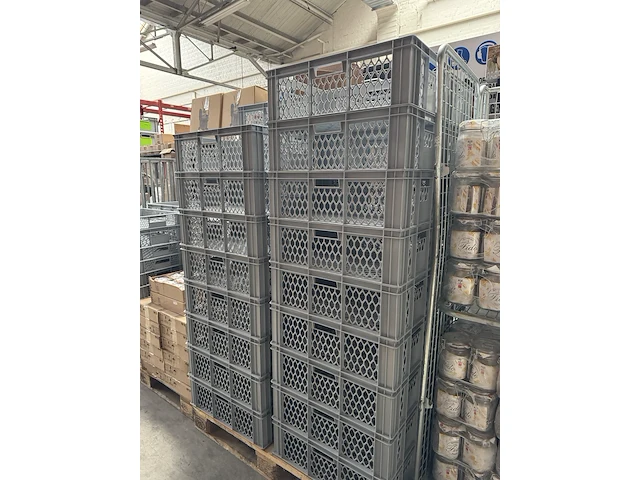 30x stapelbak 60x40x8,5 cm transoplast - afbeelding 3 van  6