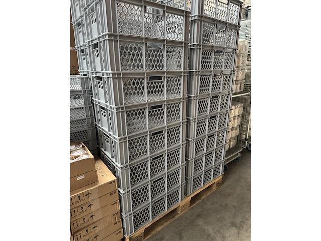 30x stapelbak 60x40x8,5 cm transoplast - afbeelding 6 van  6