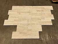 31,2 m² stone design siersteenstrip canyon wit - afbeelding 2 van  5