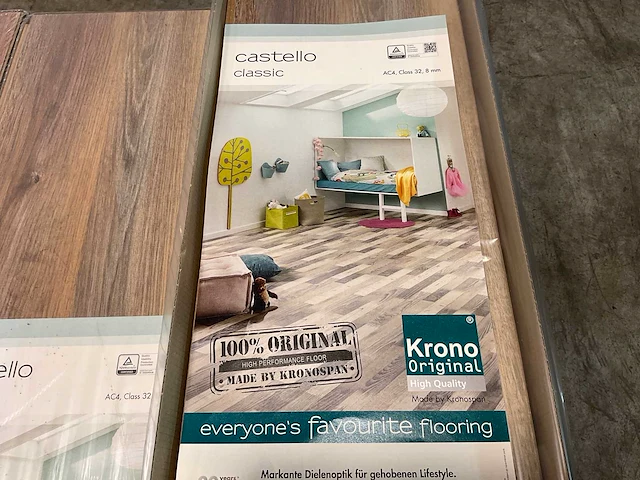 31m² krono castello classic kliklaminaat outback oak - afbeelding 7 van  9