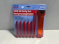 32 delige reciprozaagbladen set - afbeelding 1 van  1